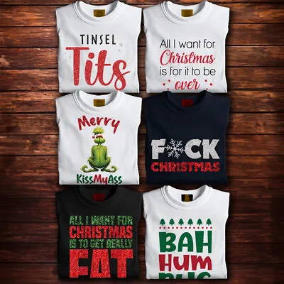 Buy Ladies Offensive Christmas T Shirt Funny Rude Joke Sister Bestie Girlfriend Gift • 13.99£