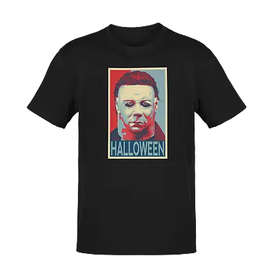 Buy Michael Myers Fan Art Christmas Halloween Film Movie Funny T Shirt • 8.99£