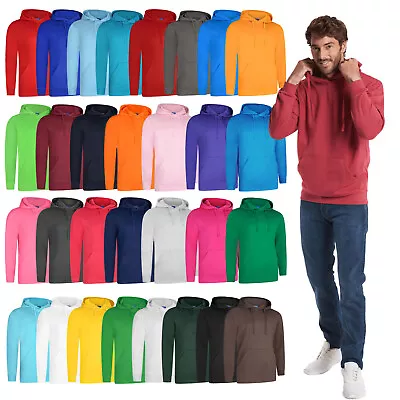 Buy Uneek Deluxe Hooded Sweatshirt Soft Casual Mens Pullover Unisex Hooded Top UC509 • 15.99£