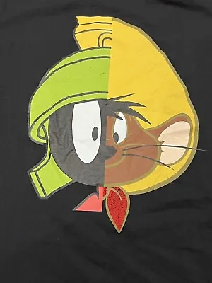 Buy Vintage Marvin The Martian Speedy Gonzales Looney Tunes T- Shirt T- Bar  Size S • 9.29£