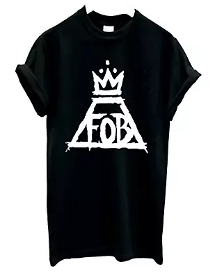 Buy Fall Out Boy Fob Music Tour Music Indie Crown Logo Adults & Kid's Sizes Tshirt • 9.99£