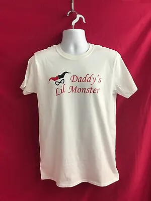 Buy Daddy's Lil Monster T Shirt - Inspired By Harley Quinn Joker  • 15.99£