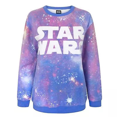 Buy Star Wars Womens/Ladies Cosmic Sublimation Sweatshirt NS4263 • 26.81£