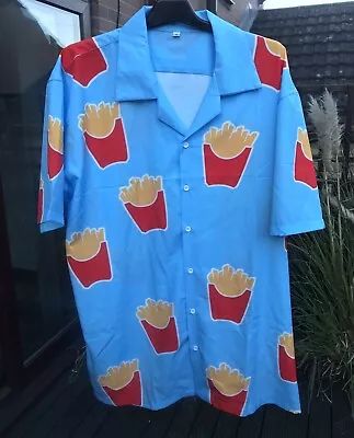 Buy New Limited Edition McDonald’s Fries Short Sleeve Shirt Size XL • 14.99£