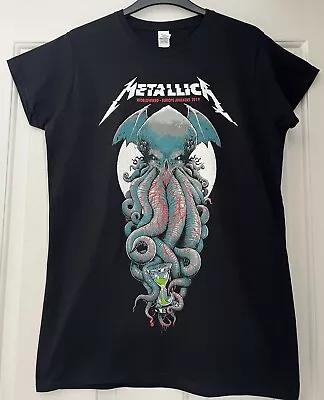 Buy Metallica Worldwired Tour T Shirt  Women’s Slim Fit Size XL • 29.97£