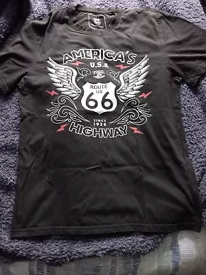 Buy Route 66 T Shirt (Mens Medium) • 2.55£