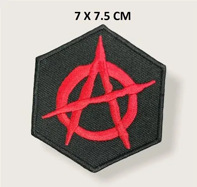 Buy Anarchy Music Punk Rock Band Embroidered Iron/sew On Patch Badge Applique 972 • 5£