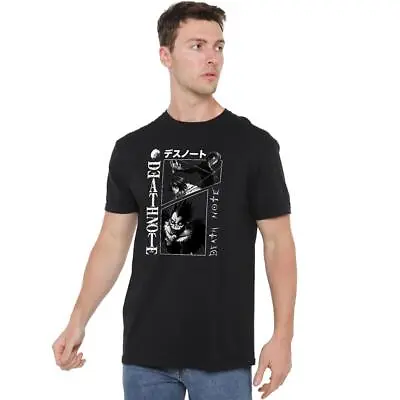 Buy Death Note Mens T-shirt Lite & L Top Tee S-2XL Official • 13.99£