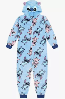 Buy ONE PIECE Adult Fancy Dress Pyjama Party LILO & STITCH Lounge Suit 8-10 NEW • 19.99£