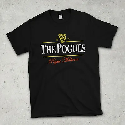 Buy THE POGUES Pogue Mahone, Guinness Parody Cotton T Shirt - Retro Punk Irish Music • 12.99£