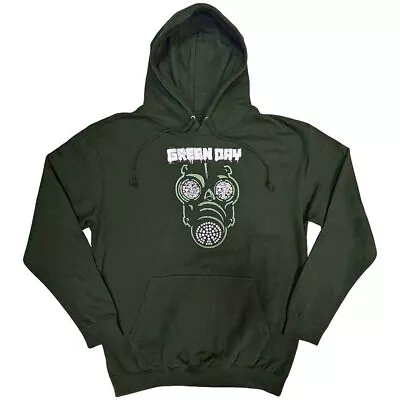 Buy Green Day - Green Day Unisex Pullover Hoodie  Green Mask Small - Ne - J1362z • 25.47£