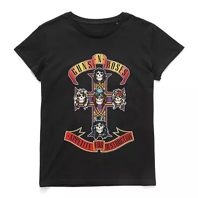 Buy Official Guns N Roses Appetite For Destruction Women's T-Shirt • 17.99£