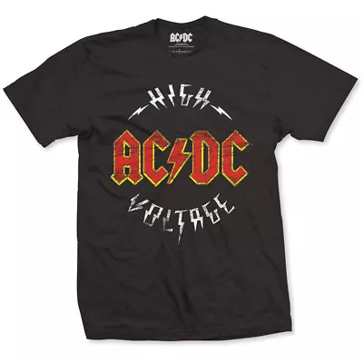 Buy AC/DC High Voltage Angus Young Bon Scott Rock Official Tee T-Shirt Mens • 15.99£