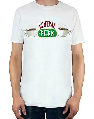 Buy Friends Central Perk Mens T-Shirt TV Show Sitcom Merchandise • 14.99£