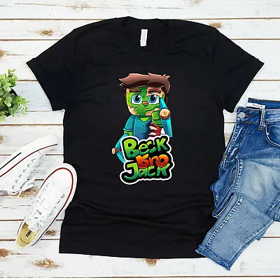 Buy BECKBROJACK Kids T Shirt Youtuber Merch Gamer Gaming Funny Boys Girls Top Tee • 7.99£