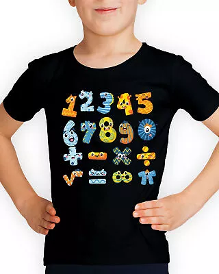 Buy Numbers Day 2024 Math Symbols School Fun Novelty Boys Girls Kids T-Shirts #DNE • 9.99£