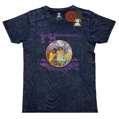 Buy Jimi Hendrix Experienced Blue Snow Wash T-Shirt - OFFICIAL • 16.29£