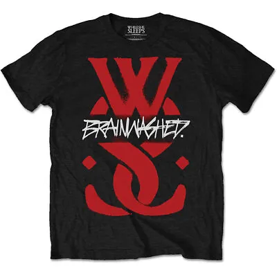 Buy While She Sleeps Brainwashed Logo Official Tee T-Shirt Mens • 15.99£