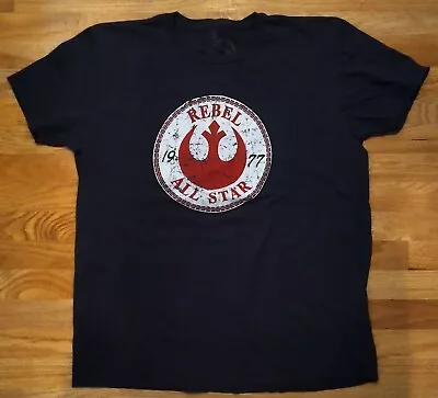 Buy Star Wars, Rebel All Star 1977 T-shirt, Xl, Used • 18.89£