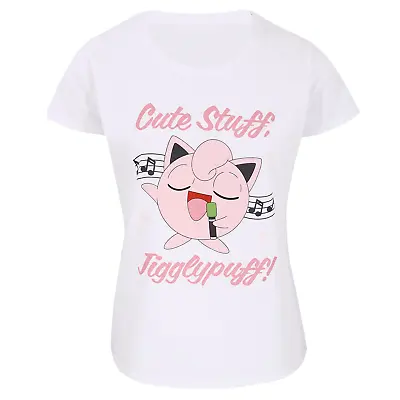 Buy Pokemon Jigglypuff Sing Along Unisex Fitted T-Shirt - 100% Official Licenced • 14.99£