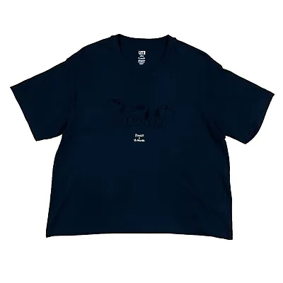 Buy UNIQLO X PEANUTS Yu Nagana Womens T Shirt Black XL Snoopy Japan • 19.95£