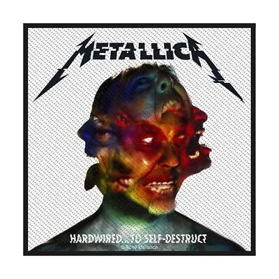 Buy METALLICA Patch: HARDWIRED TO SELF DESTRUCT: Album Cover Official Merch Gift £pb • 4.25£