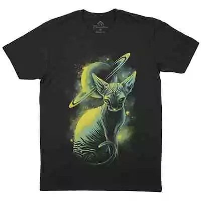 Buy Egyptian Cat Mens T-Shirt Space Sphinx Galaxy Geek Moon Universe E032 • 13.99£