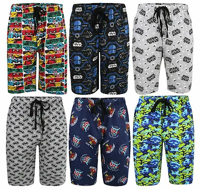 Buy Mens Character Lounge Shorts Ex Uk Store Cotton Pyjama Pj Night Wear M-xxl New • 5.06£