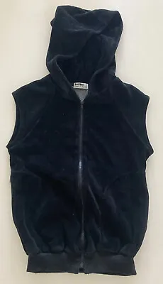 Buy Vintage Y2K James Perse Sleeveless Hoodie Old Label 90s Cali Casual USA Size 1 • 28.27£