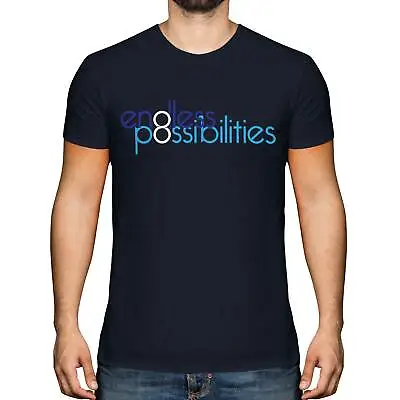 Buy Endless Possibilities Mens T-shirt Tee Top Gift Illusion Graphic Design • 9.95£