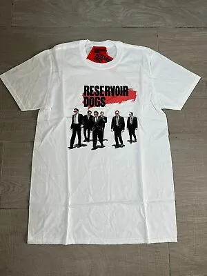Buy Official Reservoir Dogs Movie Poster White T-Shirt Sizes S/M/XXL BNWT • 7.99£