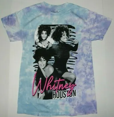 Buy Whitney Houston Dance Tie Dye Tee Shirt New • 16.14£