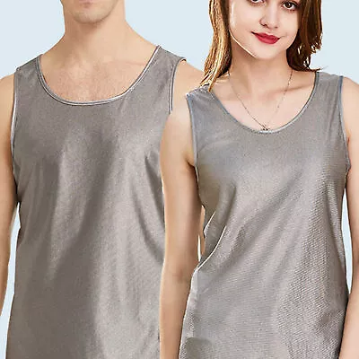 Buy (XXL)EMF Protection Vest Unisex EMF Protection Sleeveless Shirt T Shirt EMF • 46.45£