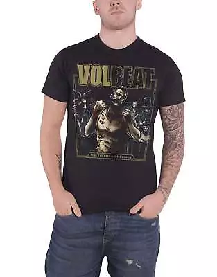 Buy Volbeat T Shirt Seal The Deal Band Logo New Official Mens Black • 16.95£