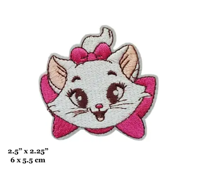Buy The Aristocats Marie Cartoon Character Face Embroidered Iron On Patch • 5.99£