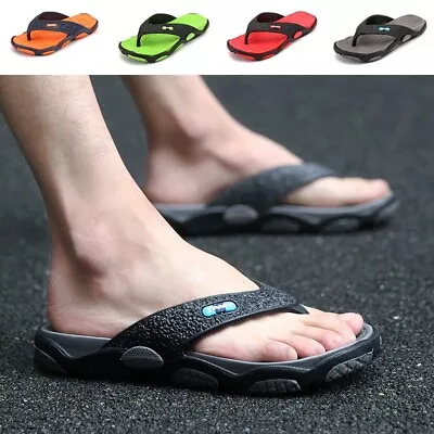 Buy Trendy Mens Flip Flops Thong Sandals Comfortable Slippers Shoes US Size 41~45 • 16.45£