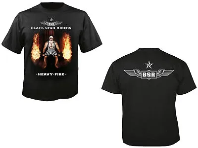 Buy BLACK STAR RIDERS Heavy Fire Big Shirt Plus Size XXXXXL 5-XL Oversize Übergröße  • 25.94£