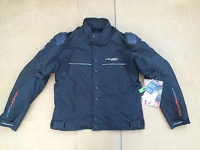 Buy VENOM Mens Waterproof Textile Motorcycle Motorcycle Jacket Size UK 38  Chest J45 • 69.99£