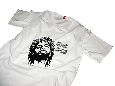Buy Jesus T Shirt  Shirt  No Pain No Gain  • 10.99£