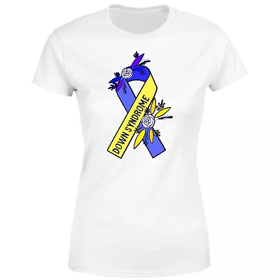Buy World Down Syndrome Day Womens T Shirt WDSD Down Syndrome Awareness Tee Top • 9.99£