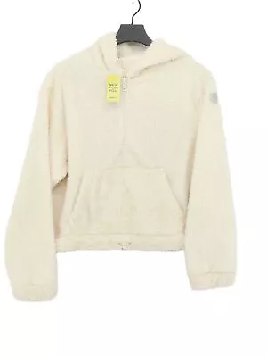 Buy Urban Outfitters Women's Hoodie S Cream 100% Polyester Pullover • 8£