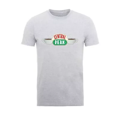 Buy FRIENDS - CENTRAL PERK GREY T-Shirt Large • 13.14£