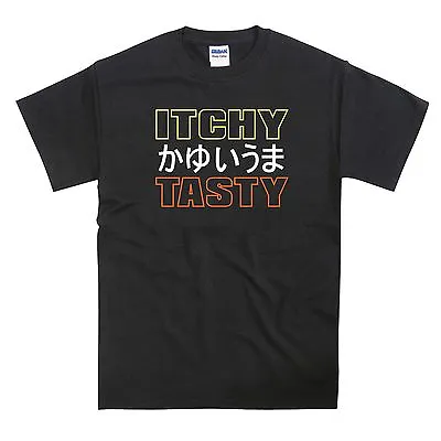 Buy Itchy Tasty Kanji Slogan Resident Evil Zombie T-Shirt • 12.95£