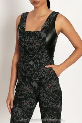 Buy RARE Black Milk Clothing X The Witcher Basilisk Overalls - Size Small 8 10 • 30£