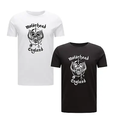 Buy Snaggletooth Crest Motorhead England Men's T-shirt Top Tee Printed • 13.49£
