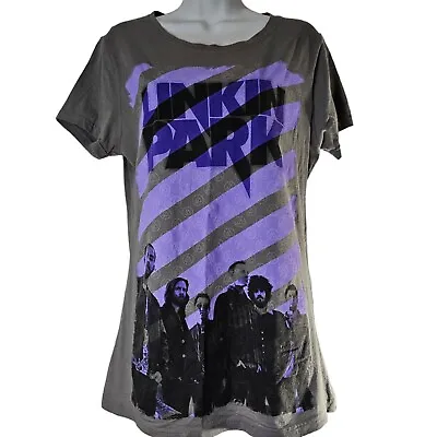 Buy Linkin Park T-Shirt Womens Size XL Gray Purple Band Music Tee Shirt • 28.31£