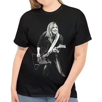 Buy Lzzy Hale,Black Unisex T-Shirt,Halestorm,Rock Star,Heavy Metal,Lzzy Hale T-Shirt • 35.67£