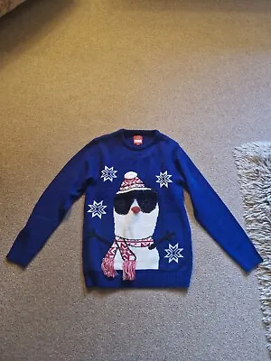 Buy Kids Cool Snowman Christmas Jumper Age 13 • 5£
