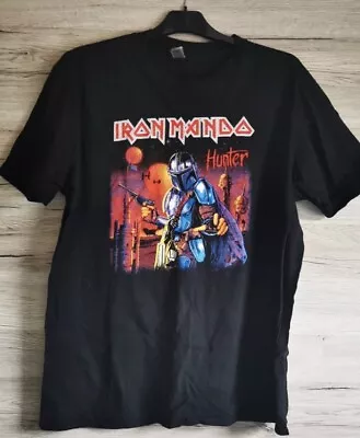 Buy Iron Maiden Star Wars Crossover T Shirt Mandalorian Merch Tee Size Large BNWOT • 15£