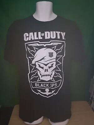 Buy Call Of Duty Black Ops - Black T-Shirt (Size L) *NEW* • 5.99£